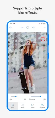 Blur Photo Editor (Blur Image) android App screenshot 1