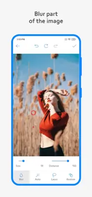 Blur Photo Editor (Blur Image) android App screenshot 3